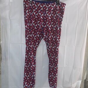Tommy Hilfiger Geometric Patterned Leggings